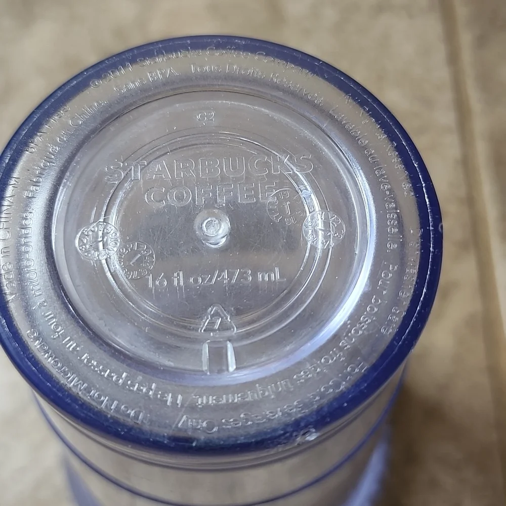 16 oz Starbucks reusable tumbler cup